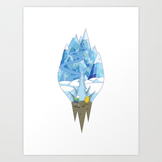 Adventure Scene Art Print