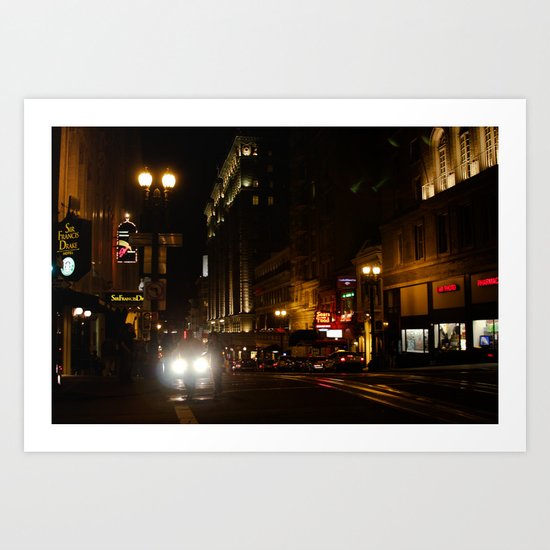 Down Town San Fran Art Print