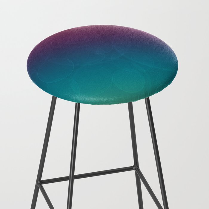 Bohek Bubbles on Rainbow of Color - Ombre multi Colored Spheres Bar Stool