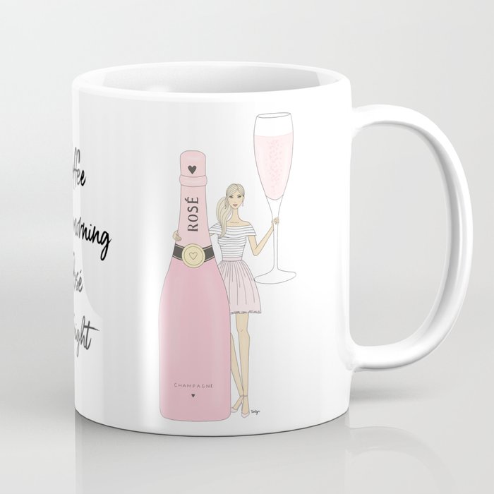 Rose Champagne Blonde Hair Coffee Mug By Tentyn Society6