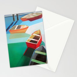 Five Boats Stationery Cards
