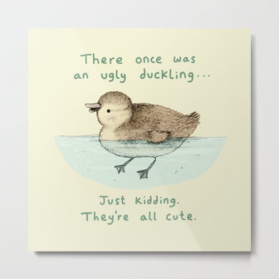 Ugly Duckling Metal Print