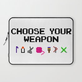 Choose Your Craft (White) Laptop Sleeve