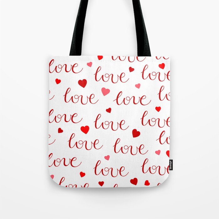 Valentine's Day LOVE Tote Bag