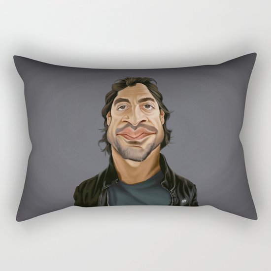 Celebrity Sunday ~ Javier Bardem Rectangular Pillow