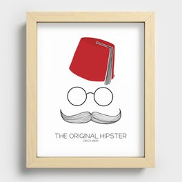 The Original Hipster Recessed Framed Print