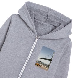 San Francisco Waterfront  Kids Zip Hoodie