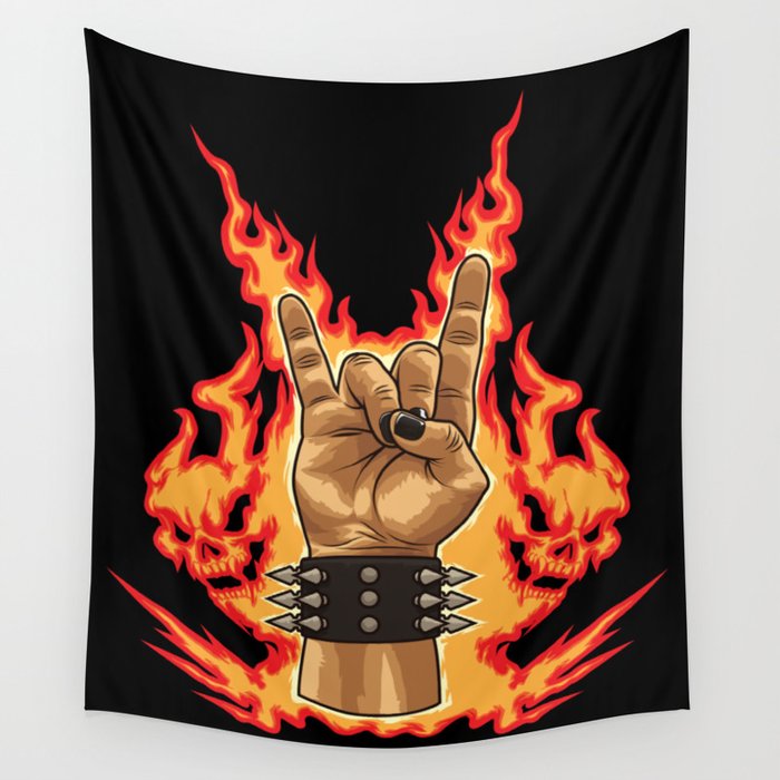 Heavy hotsell metal tapestry