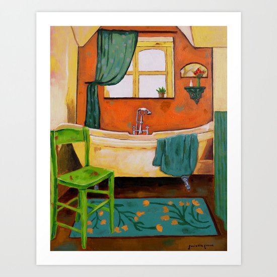 Bathroom Art Print
