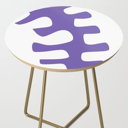 Abstract minimal plant color block 27 Side Table