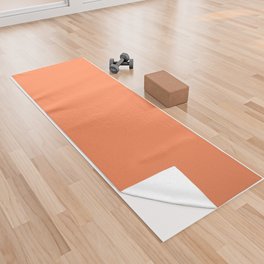 Orange Creamsicle Yoga Towel