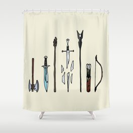 Fellowship of the arms Shower Curtain