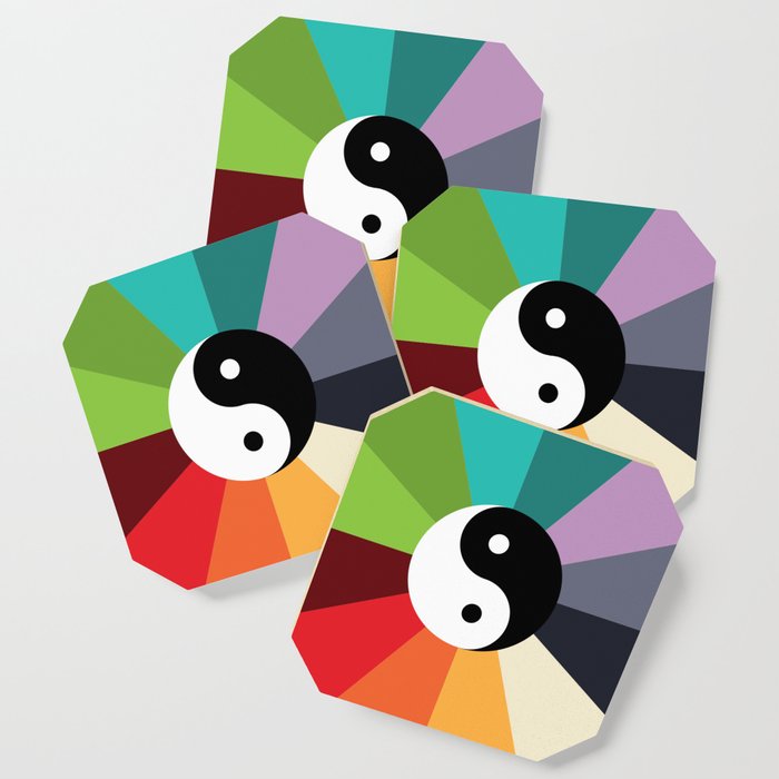 Yin Yang 1 Coaster