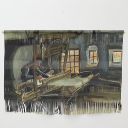 Weaver, 1883-1884 by Vincent van Gogh Wall Hanging