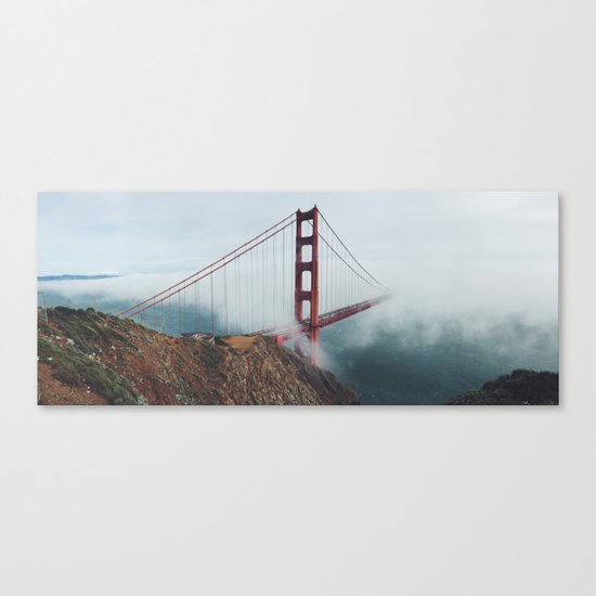 California Bridge photo Canvas Print