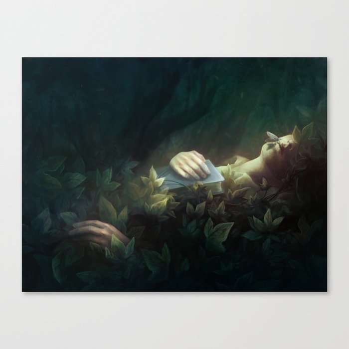 The Exquisite Corpse Canvas Print