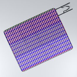 Checkerboard Plaid Picnic Blanket