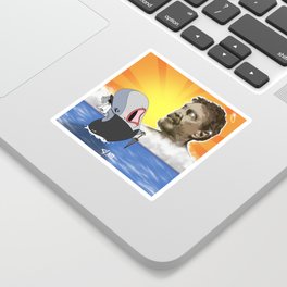 McAfee and the Whale Sticker