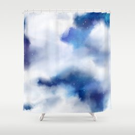 Amongst the Clouds Shower Curtain