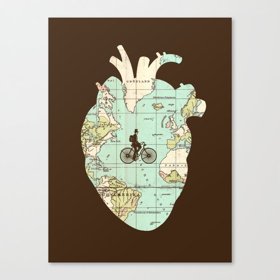 Follow Your Heart Canvas Print