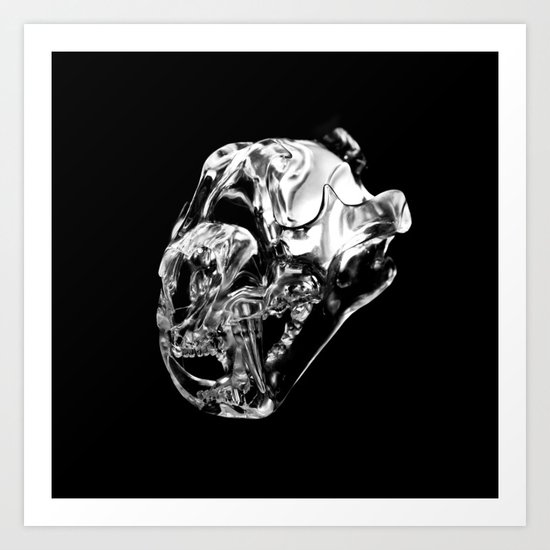 SKULL Art Print