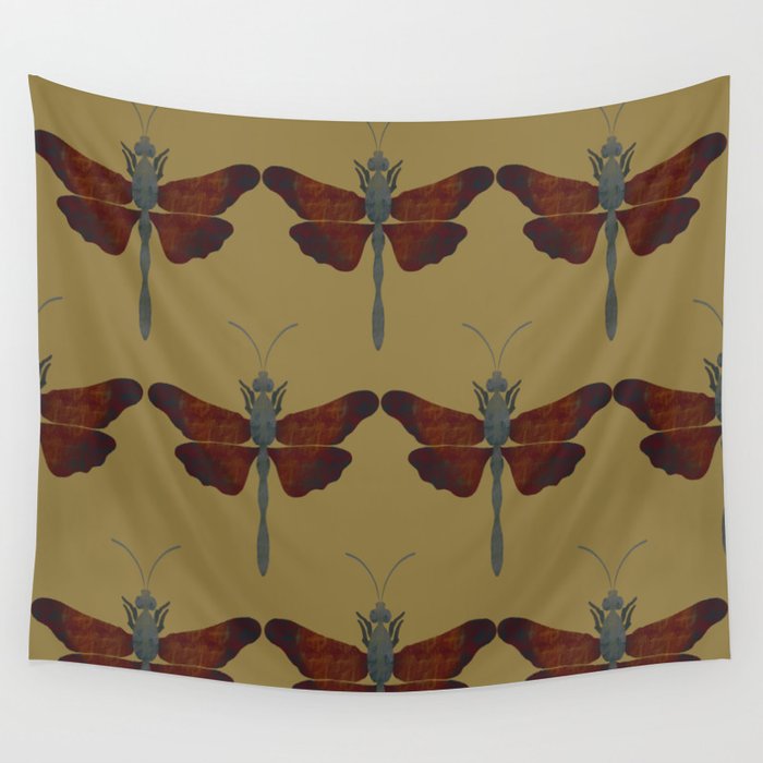 Dragonfly Pattern 1.0 Wall Tapestry