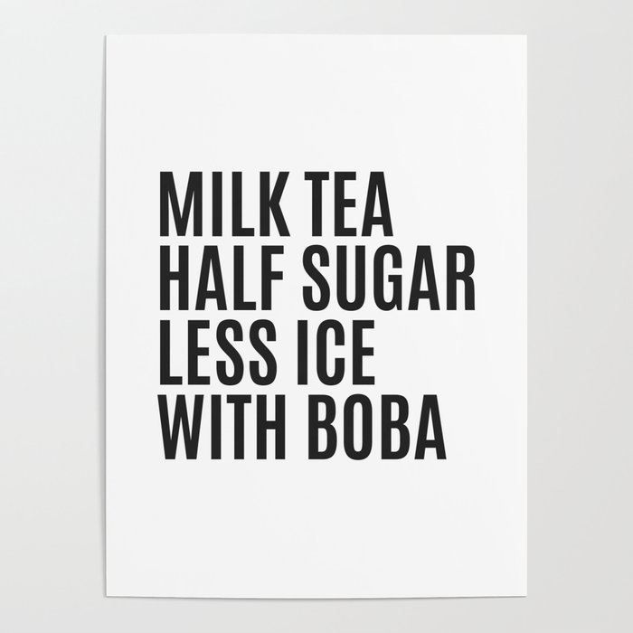 Funny Boba Bubble Milk Tea Quote Poster By Leftyprints Society6 Read about milktea quotes from gm's. funny boba bubble milk tea quote poster by leftyprints
