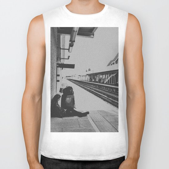 Waiting Biker Tank