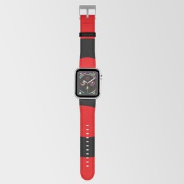 Number 3 (Black & Red) Apple Watch Band