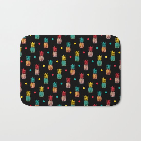 Pineapples! Bath Mat