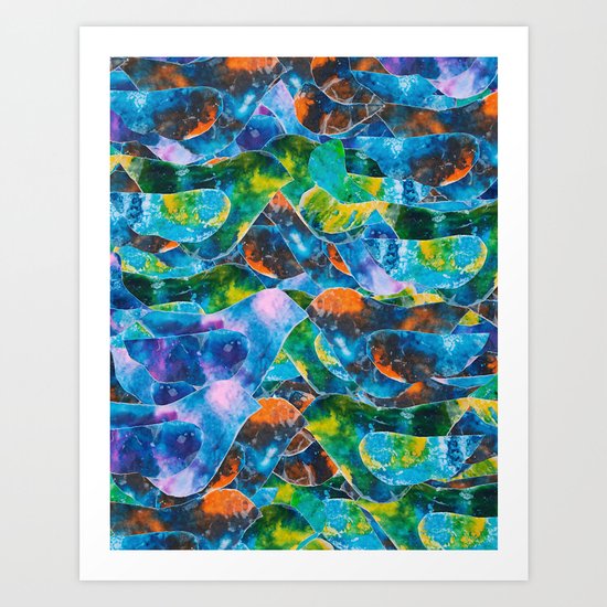 CRAYON LOVE : Freebird Art Print