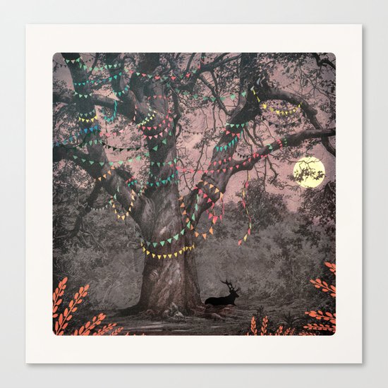 The party... Canvas Print