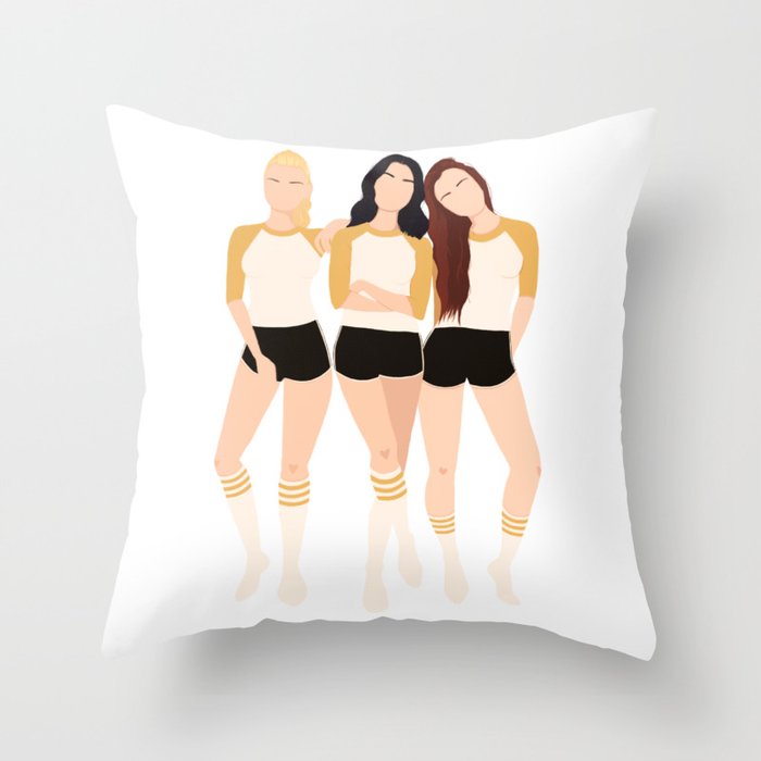 Riverdale Gals Throw Pillow By Mumudesigns Society6