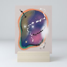 Star burst celestial Mini Art Print