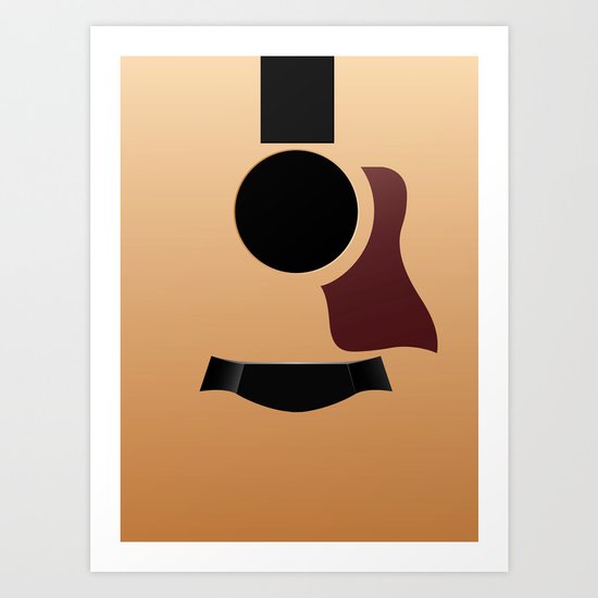 Guitar Art Print