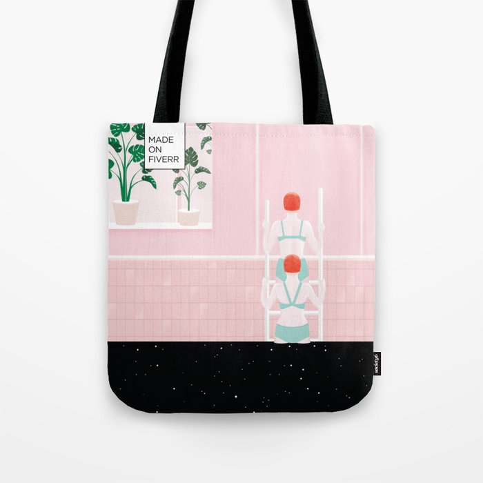 pool tote bag