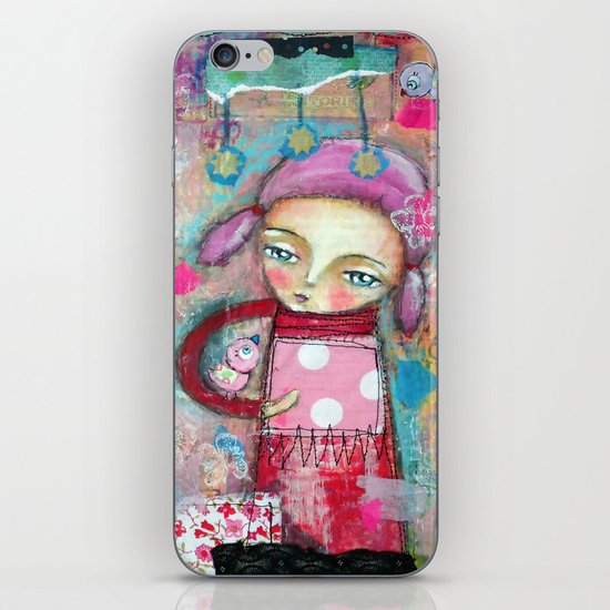 Bird friends iPhone Skin