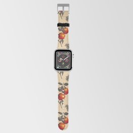 apple orchard watercolor pattern Apple Watch Band