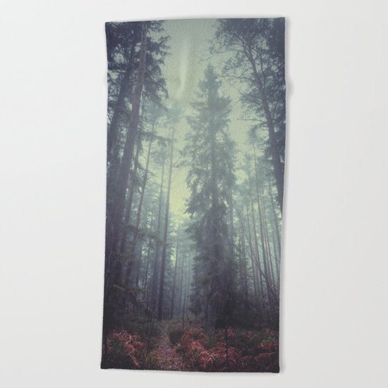 The magic trails Beach Towel