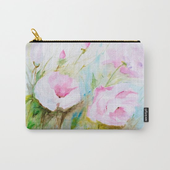 Roses Carry-All Pouch