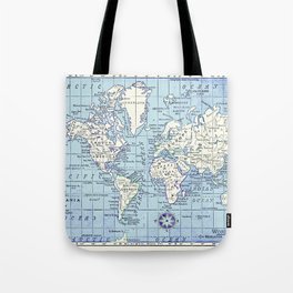 A Really Nice Map Tote Bag