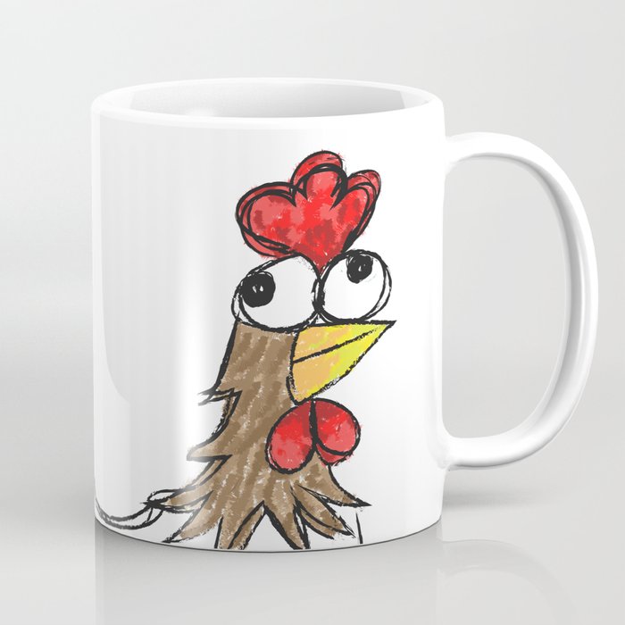 Silly Chicken Coffee Mug