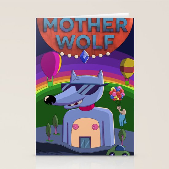 Wolf Stationery Cards