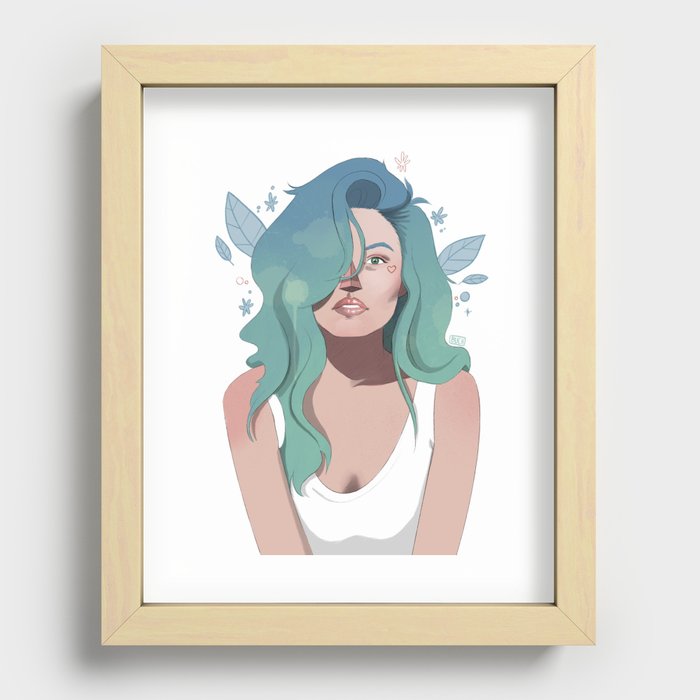 Happiness  Recessed Framed Print