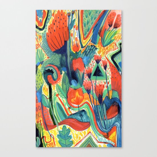 Wild Flowers Canvas Print