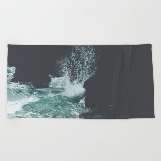 The Dark Coast Beach Towel
