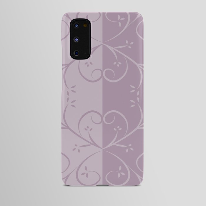 Swirls Mauve Vintage Android Case