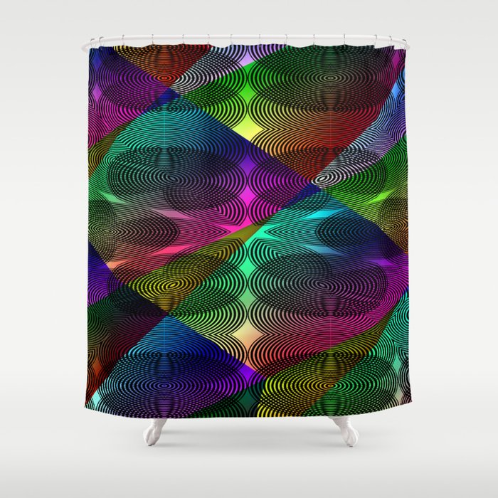 Colorandblack series 1726 Shower Curtain