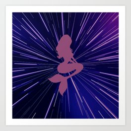 Babes In Space Art Print