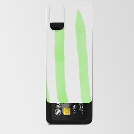 Watercolor Vertical Lines With White 42 Android Card Case